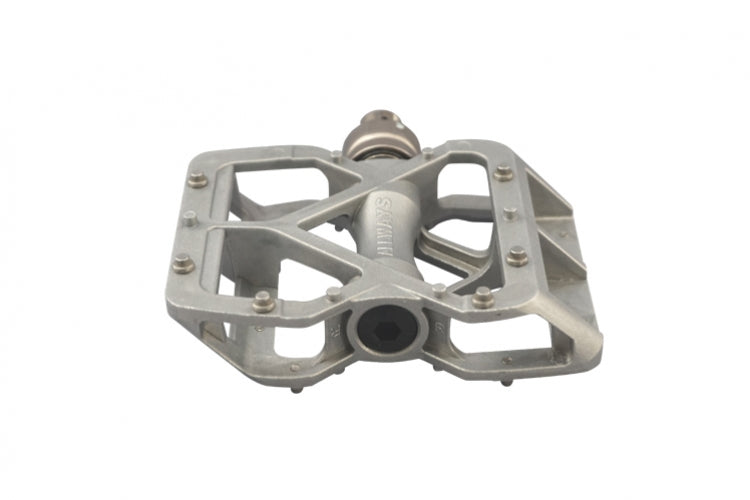 MKS Allways Ezy Superior Plattformpedal mit Aluminiumkörper und Edelstahl Grip-Pins