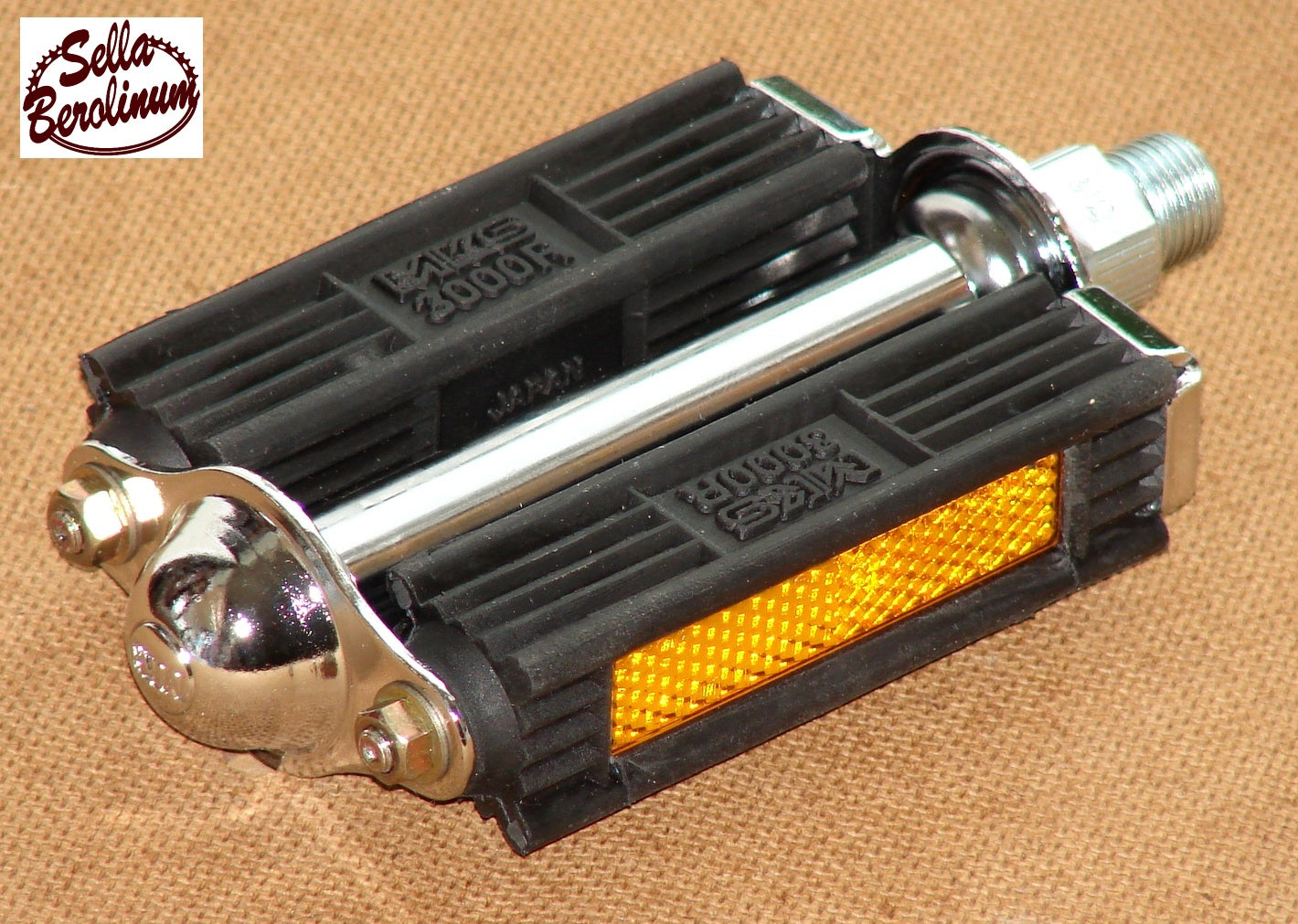 MKS 3000 R Block Pedals with Reflector, Pair