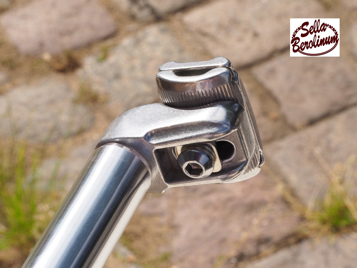 26,2 mm Patentstütze aus Alu Silber
