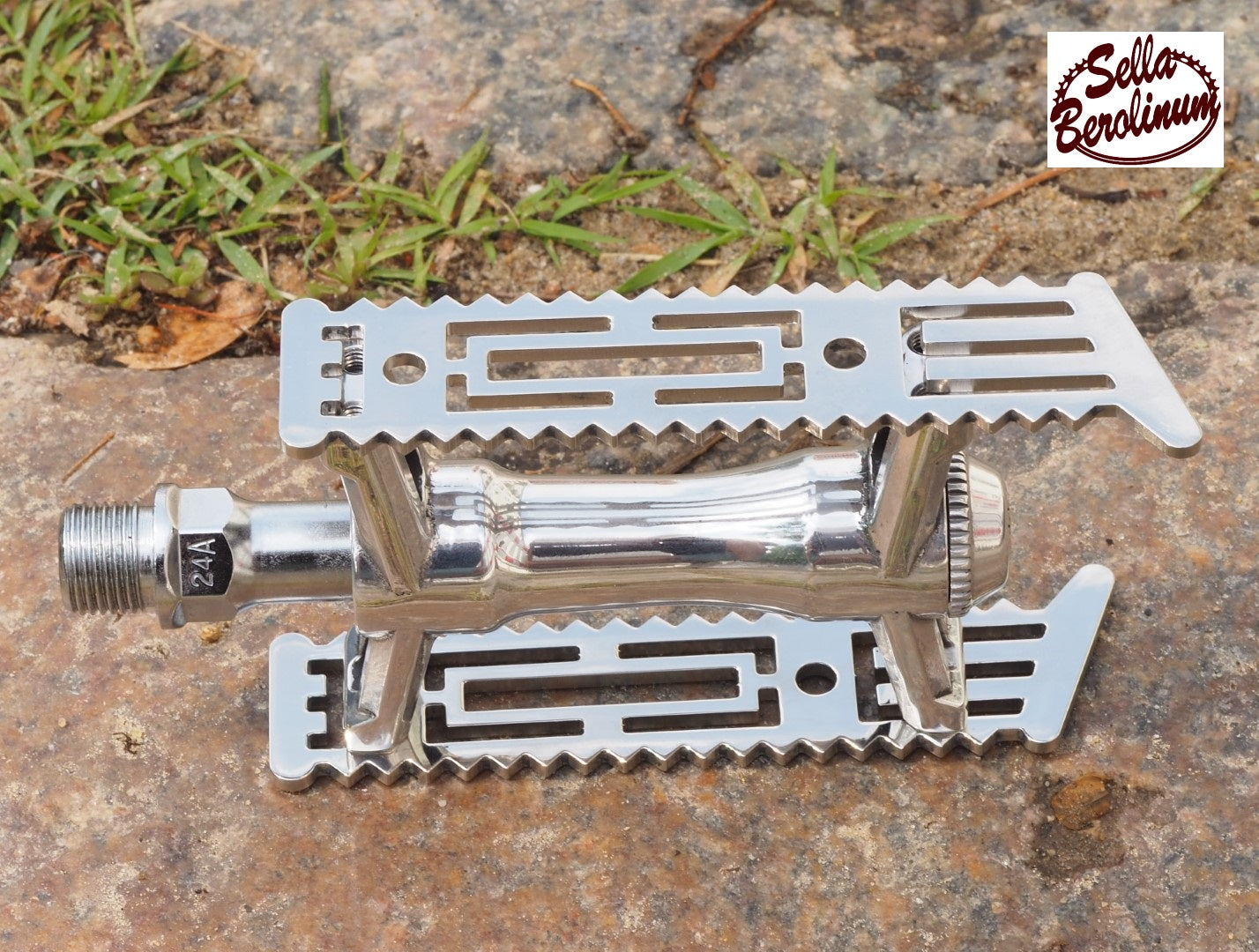 Sellax by MKS Road Classic Pedal Edelstahl poliert/ Alu poliert