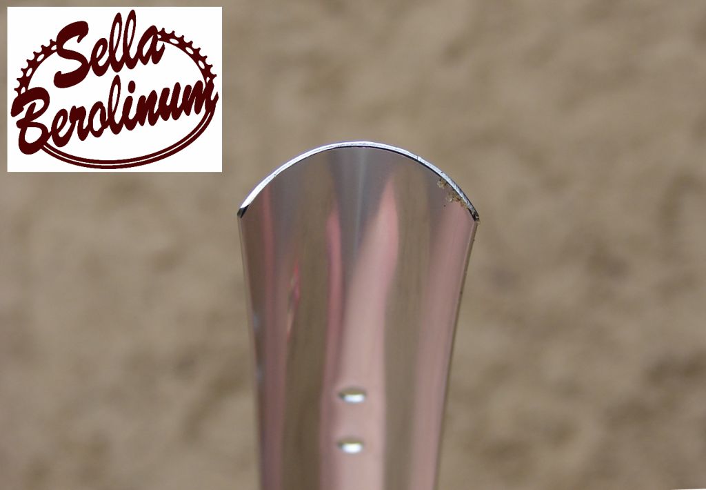 700 C -36 mm Alu Schutzblech Set silber poliert