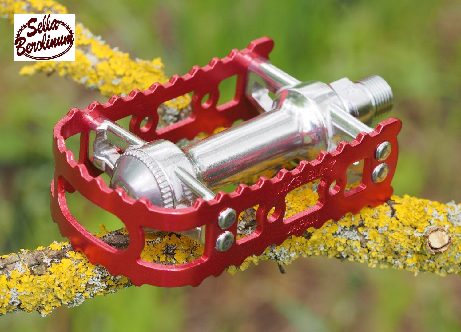 MKS BM-7 BMX / MTB Pedale Rot - 9/16