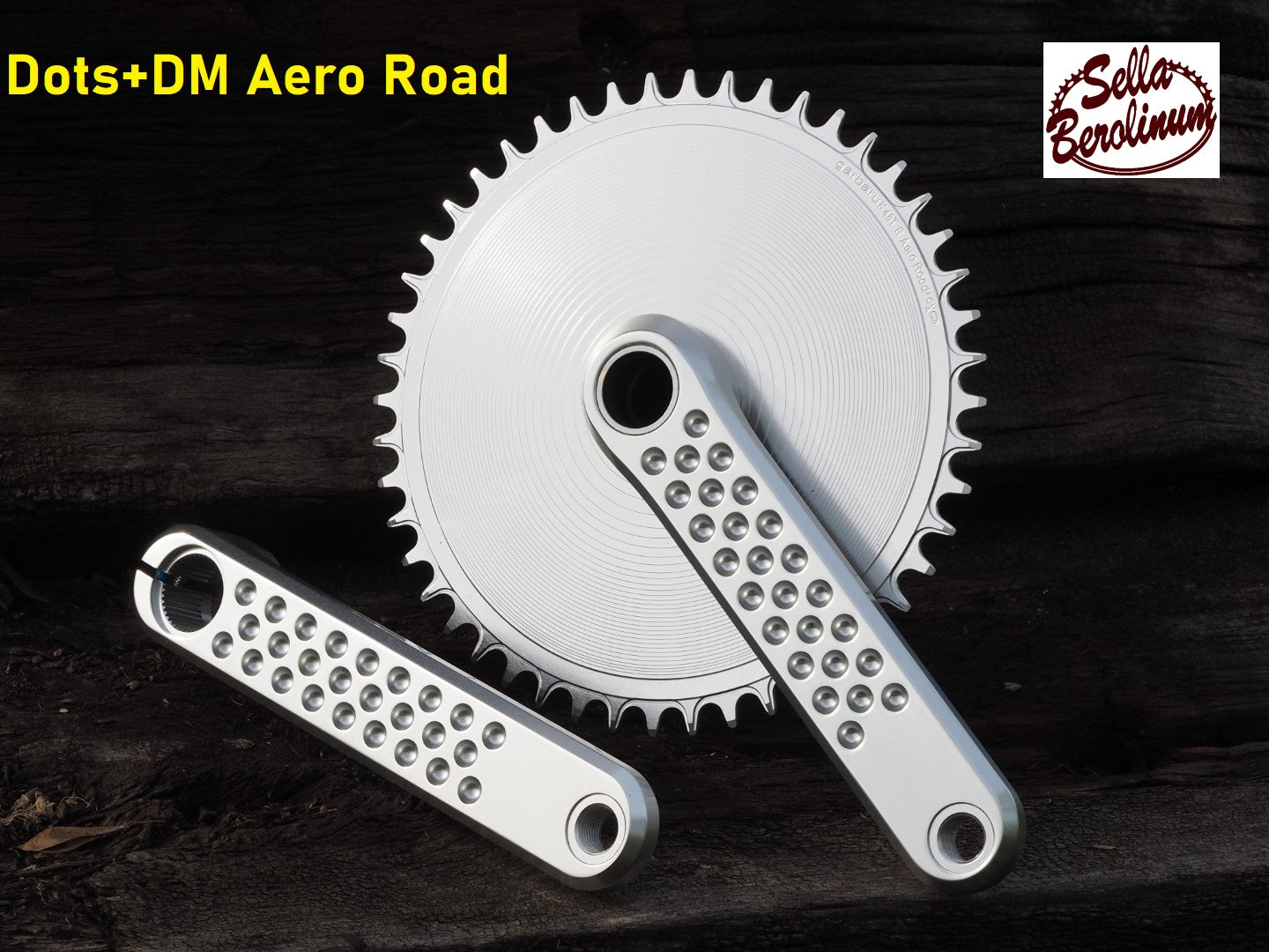 48 Z Dots Kurbelgarnitur-DM Aero Alu Silber 170 mm