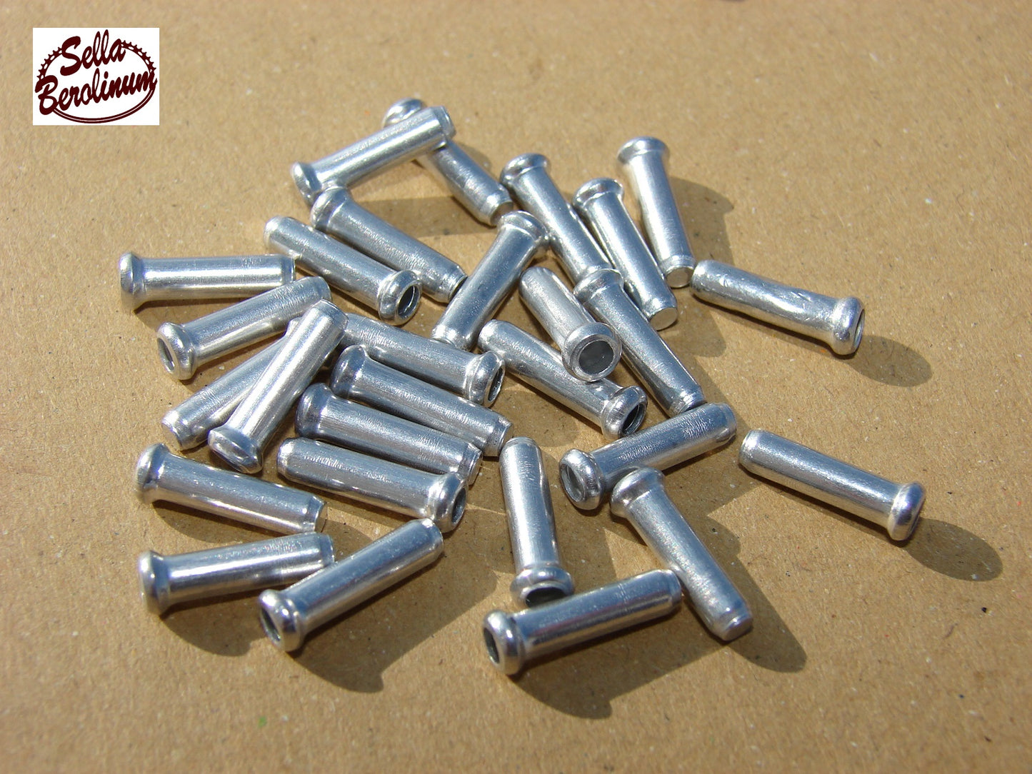 Zug Endkappe Alu Silber eloxiert