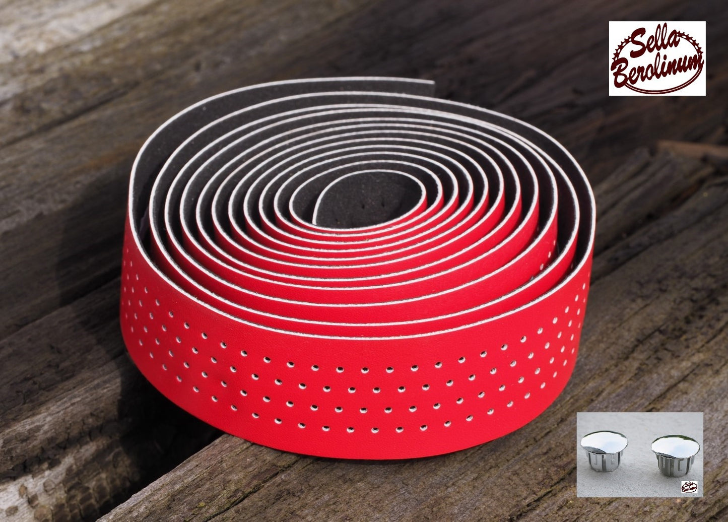 Sellax Soft Grip Lenkerband perforiert – Blau, Lila oder Rot / 2 Rollen