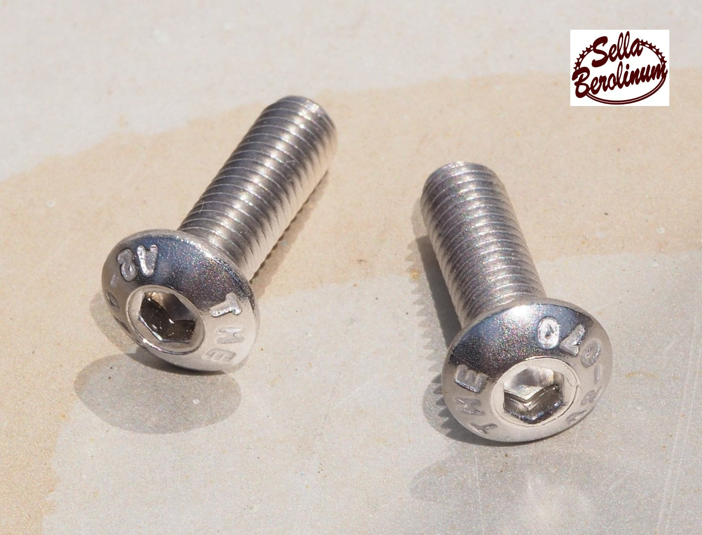Flachrundschraube mit Innensechskant M5x16 mm A2 Edelstahl-1 Paar