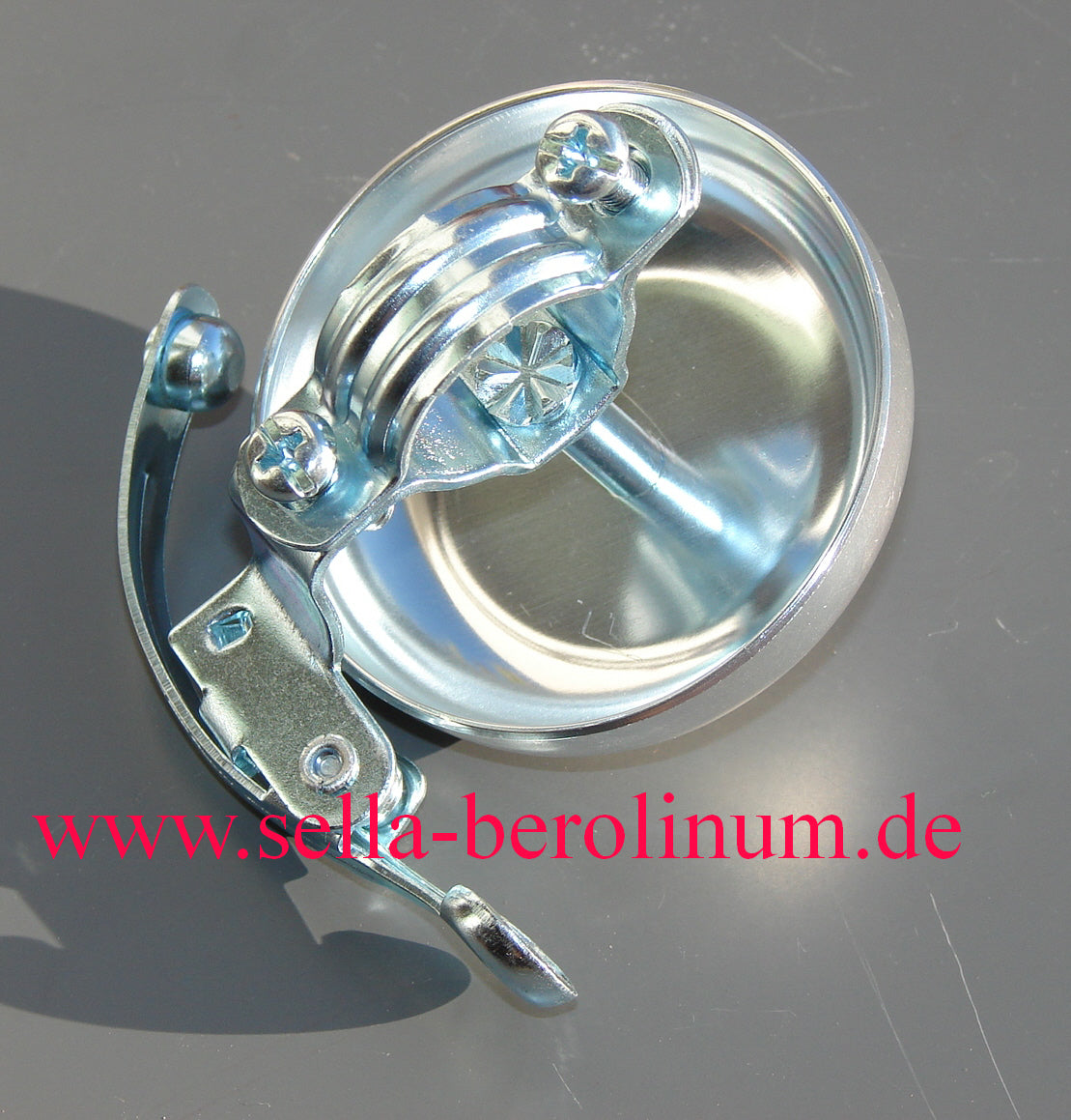 Rennglocke Alu Silber 55 mm