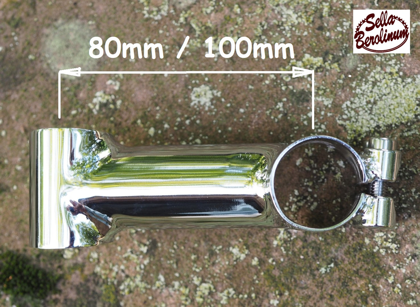 1 1/8" Sellax A - Ahead Vorbau 80 / 100 mm Cr.Mo verchromt