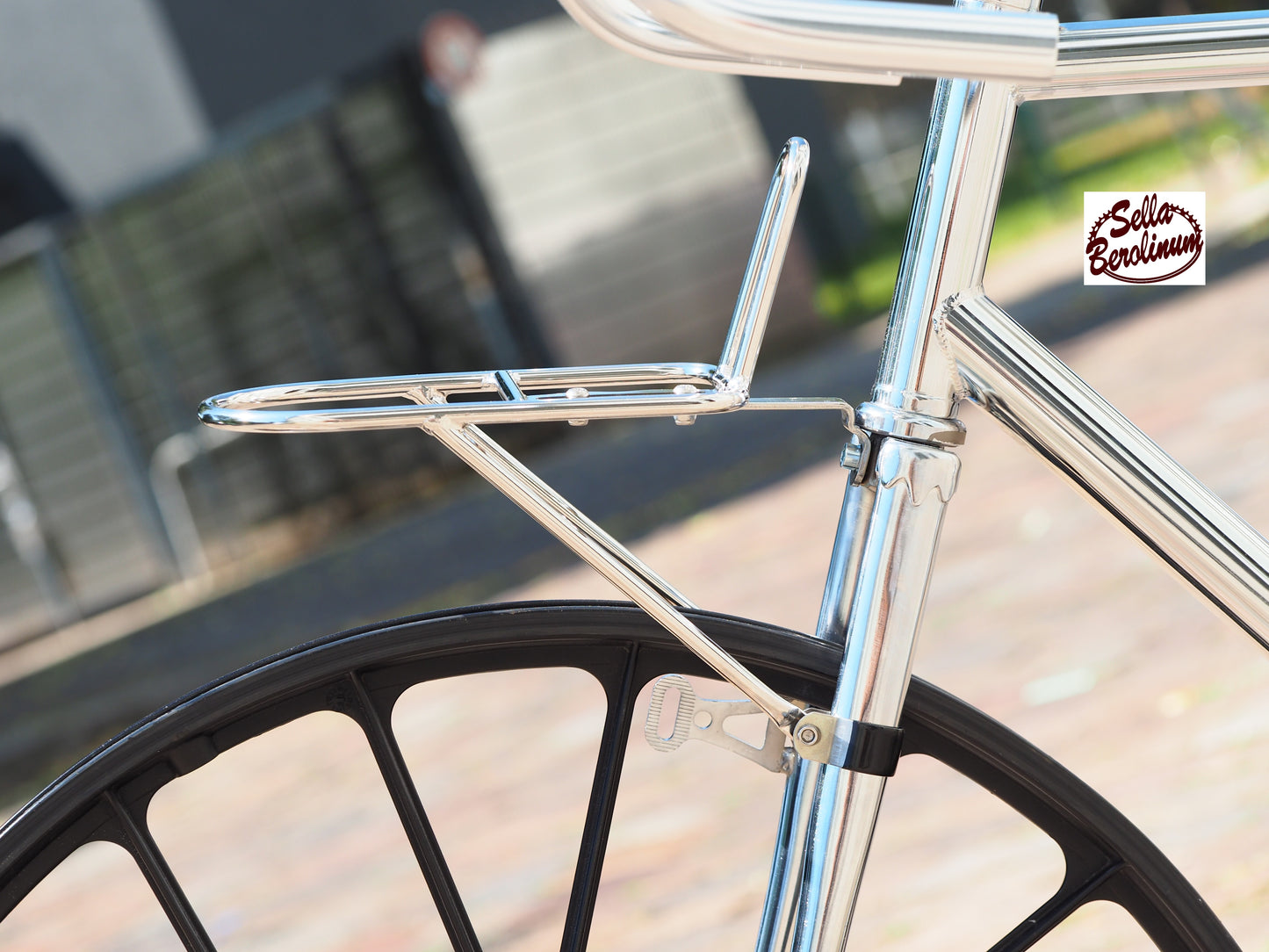 Mini Front Rack Edelstahl poliert