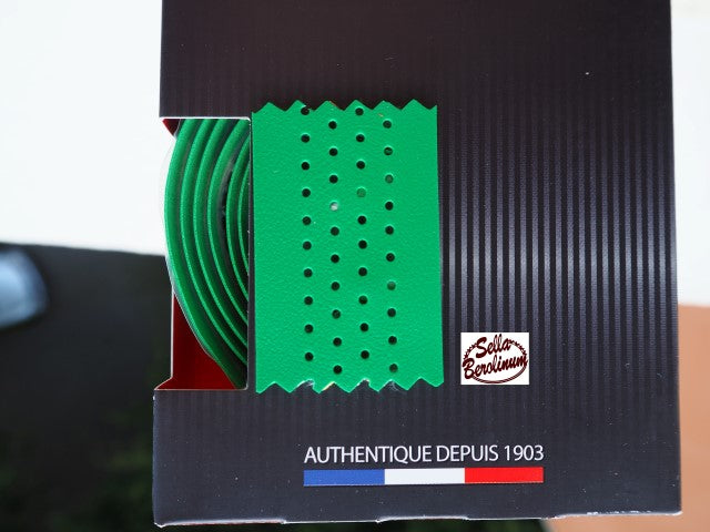 Velox Soft Grip Perforated Handlebar Tape - Green