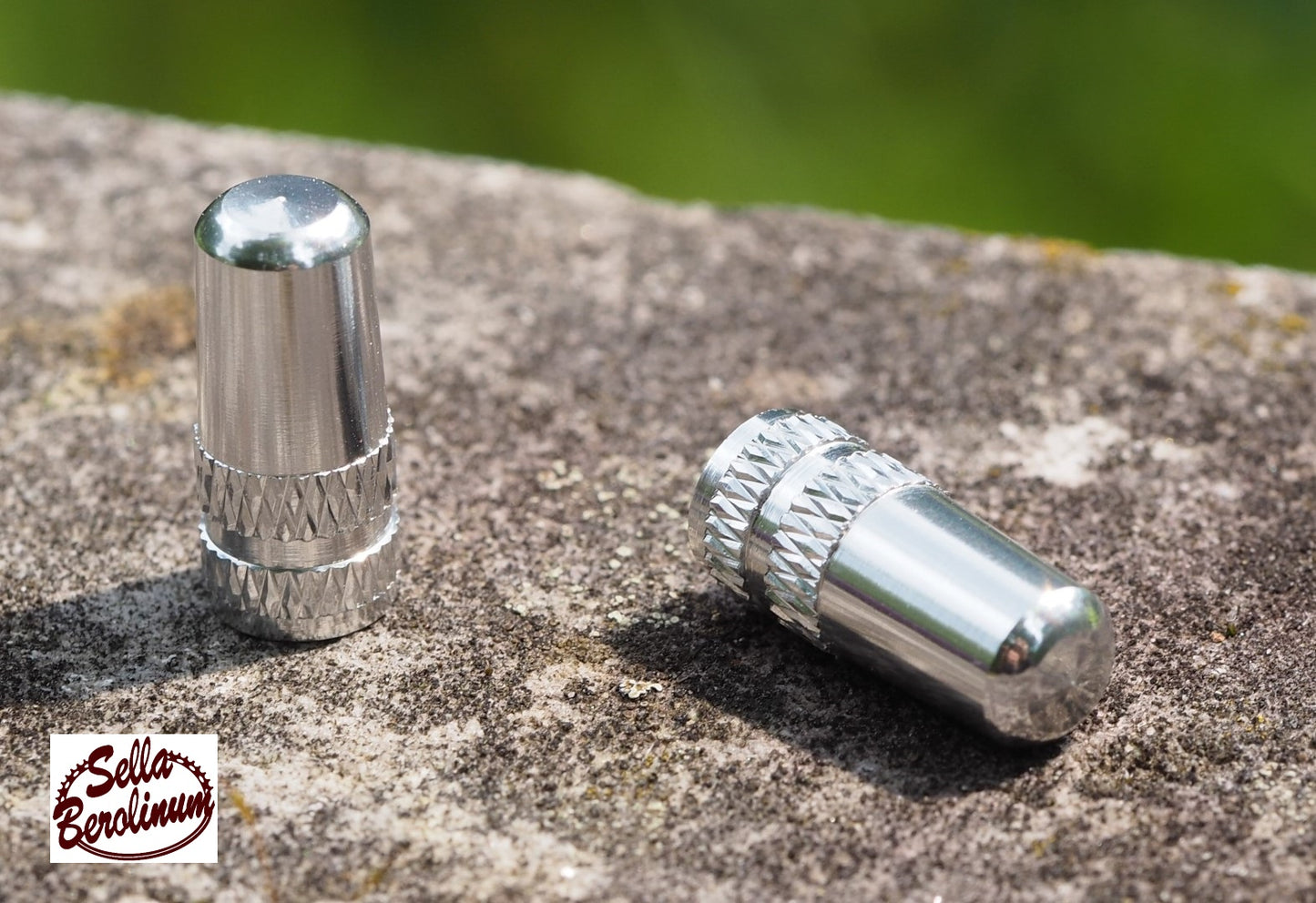 SV Ventilkappen Alu Silber glänzend SV/ franz.Ventil