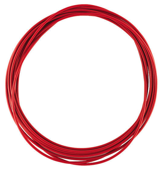 2,45 m Bremszug Hülle 5 mm Rot