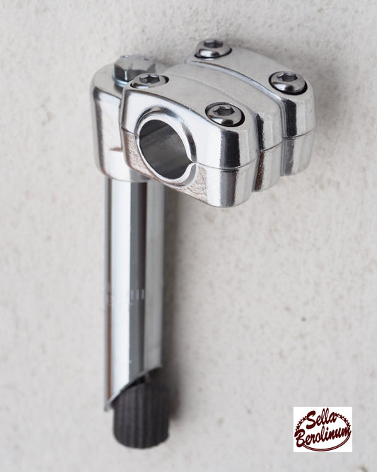 BMX 4 - 50 Schaftvorbau 22,2 mm Silber / 40 mm Ext.