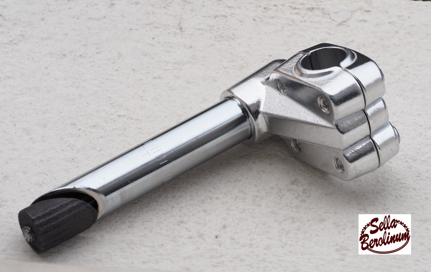 BMX 4 - 50 Schaftvorbau 22,2 mm Silber / 40 mm Ext.