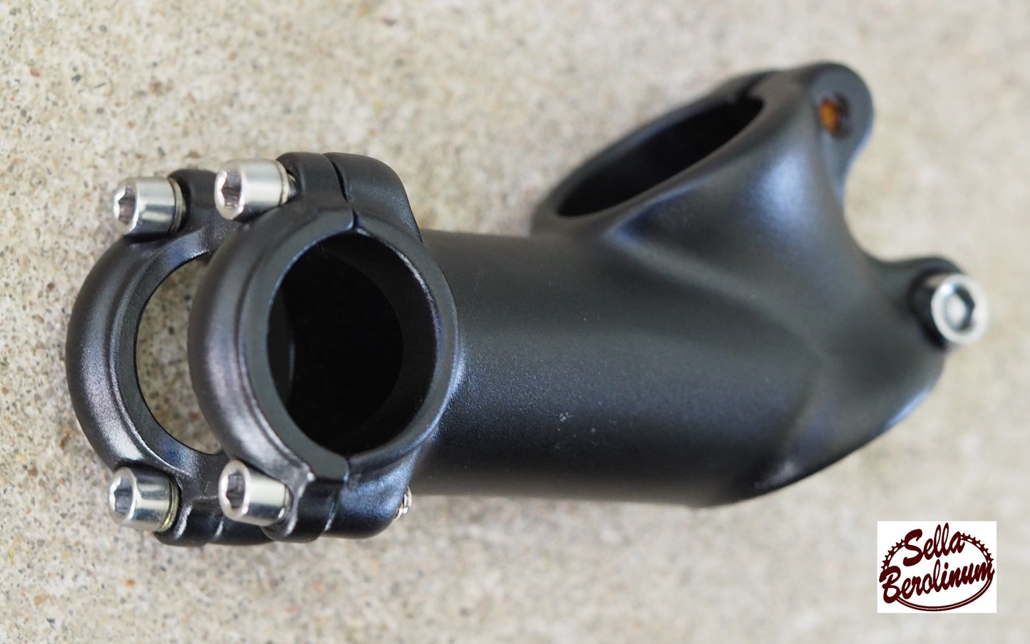 1 1/8" Ahead Vorbau 75 mm  Mattschwarz