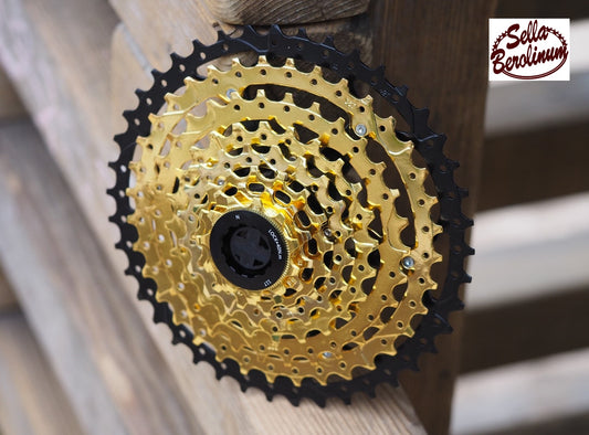 8 Fach Kassette HG Gold / Schwarz 11-42 Zähne