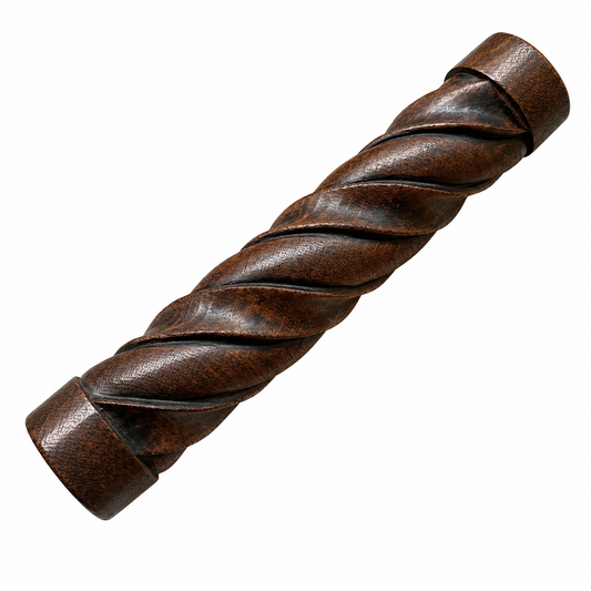 Holzgriffe Barock Dunkelbraun 140mm-Sellax