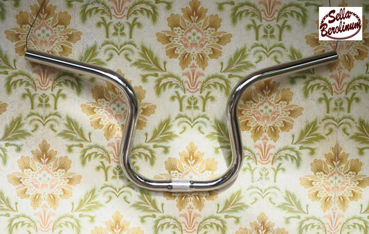 Curlybar Lenker Stahl verchromt 560 mm Breit