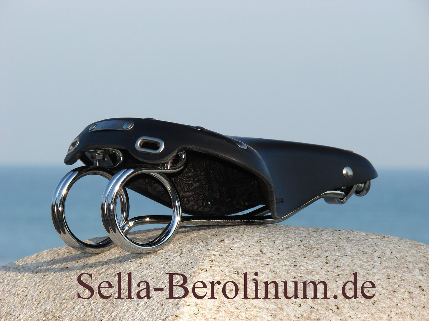 Sellax - Gyes G14S City Tourensattel Schwarz Glattleder