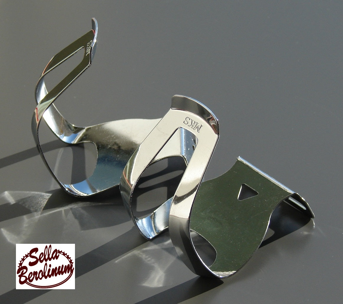 MKS Half Clip Deep Pedalhaken Stahl, Paar