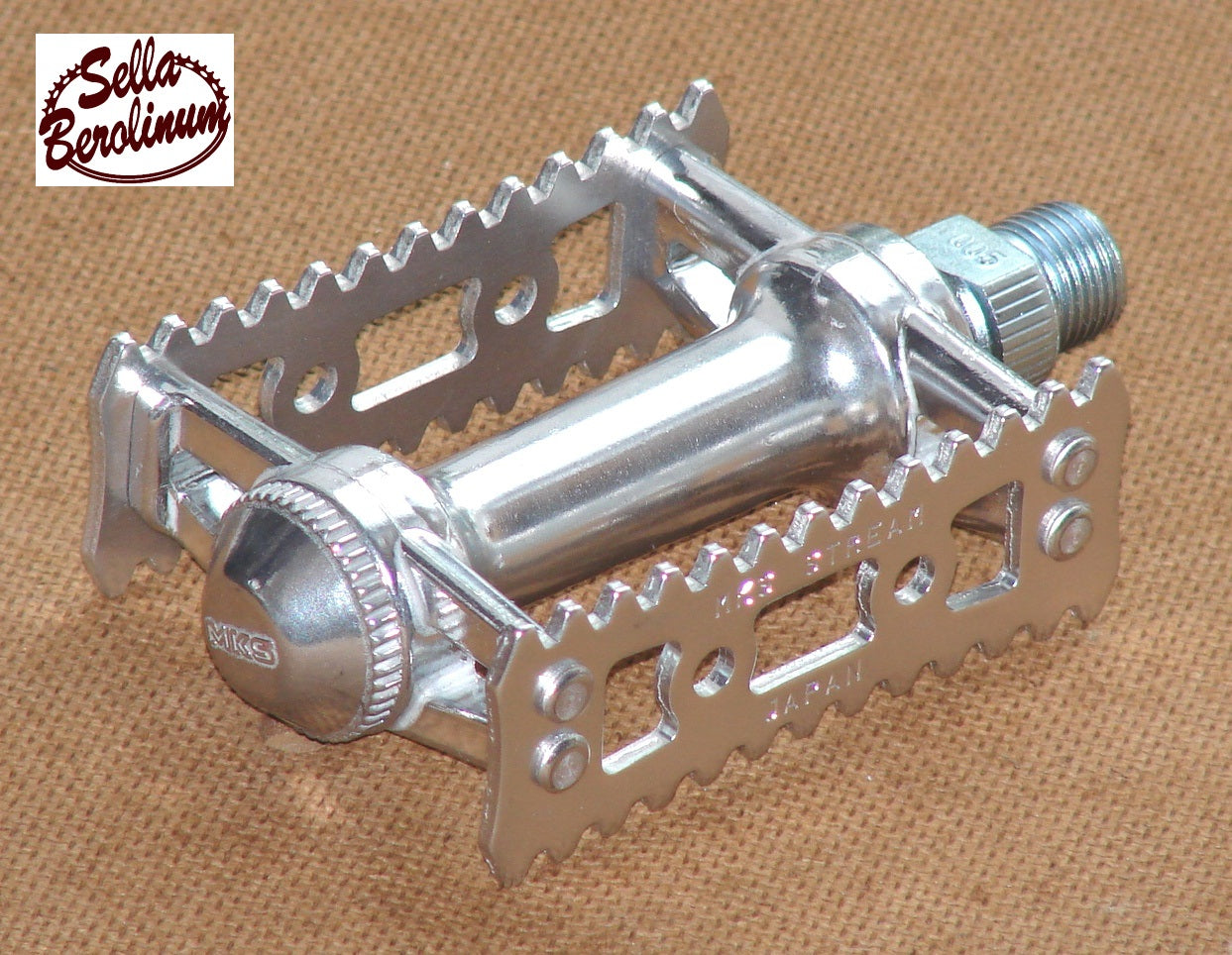 MKS Sylvan Stream Pedals Silver / Silver
