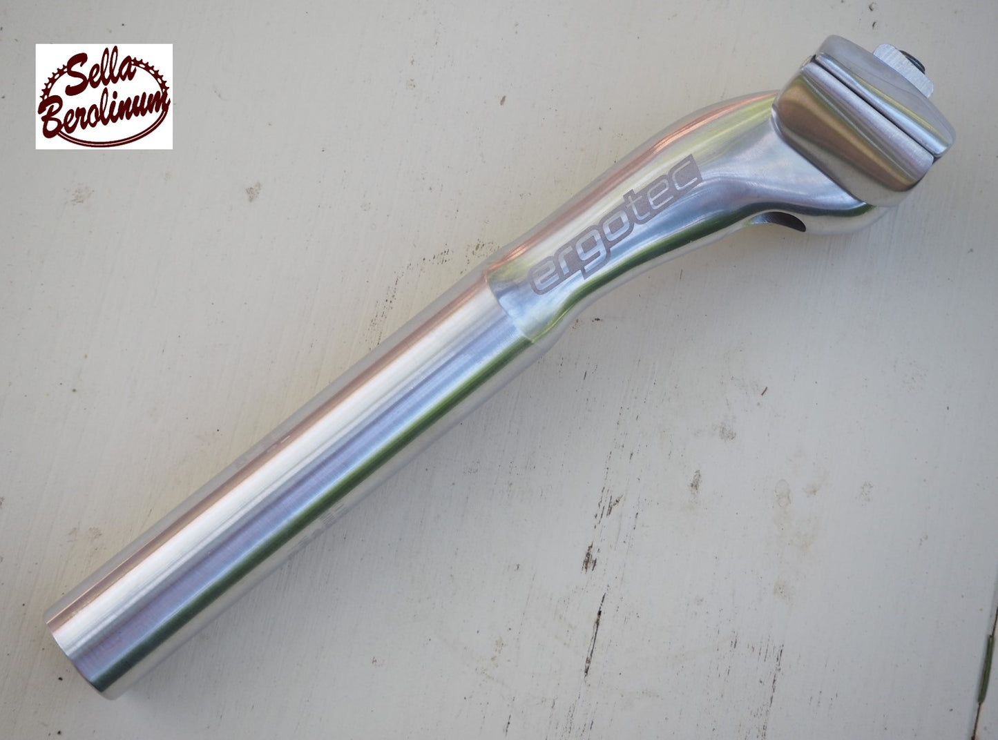 27,2 mm Aero Sattelstütze Alu Silber
