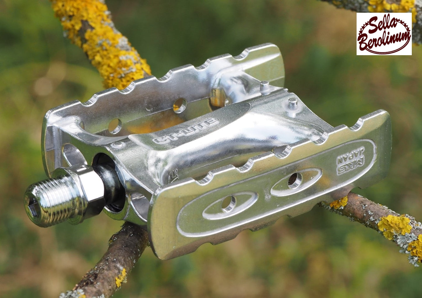 MKS CT Lite Trekking Pedale  9/16"Silber – Made in Japan