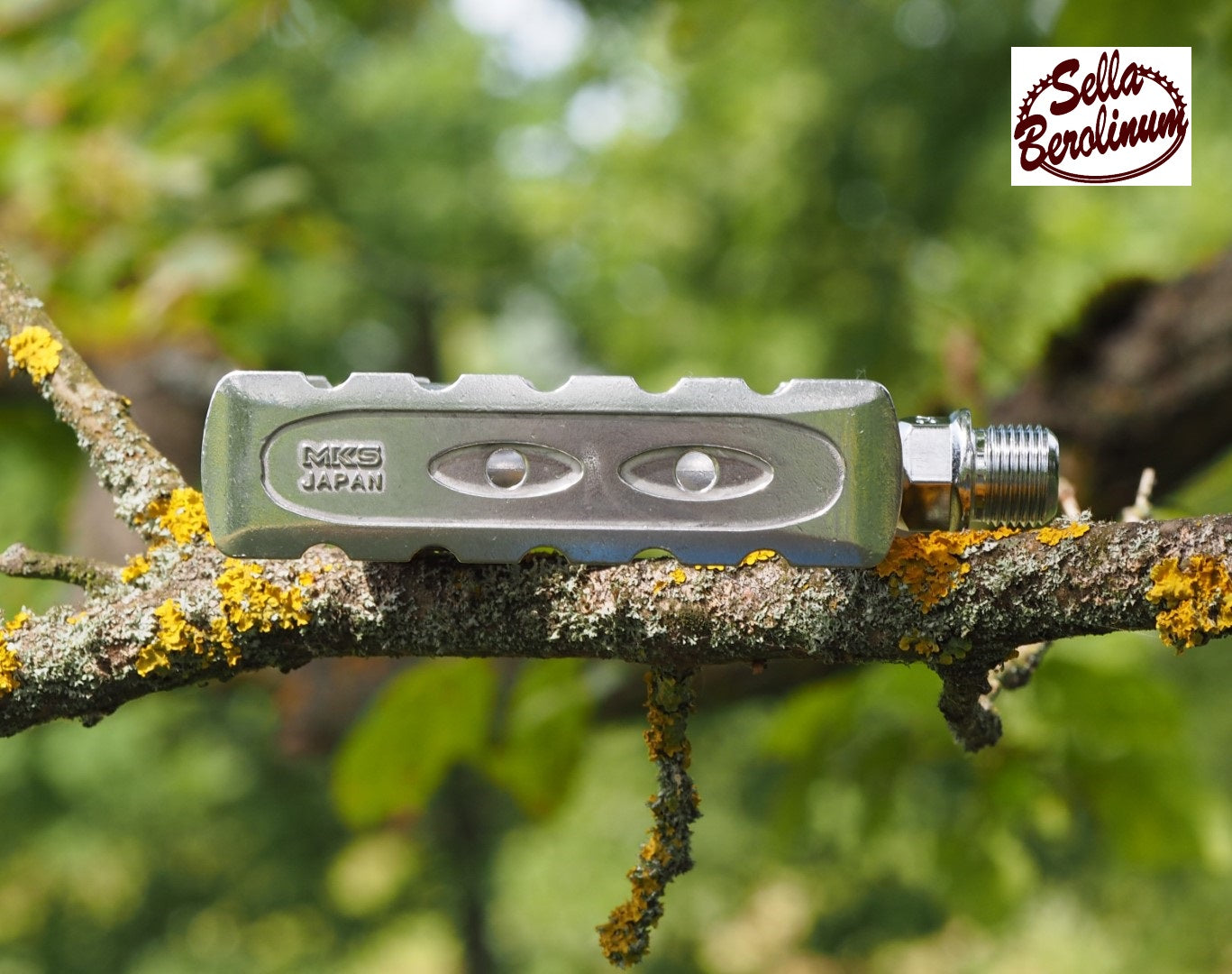 MKS CT Lite Trekking Pedale  9/16"Silber – Made in Japan