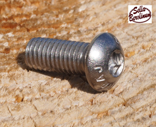 Flachrundschraube mit Innensechskant M8x20 mm A2 Edelstahl
