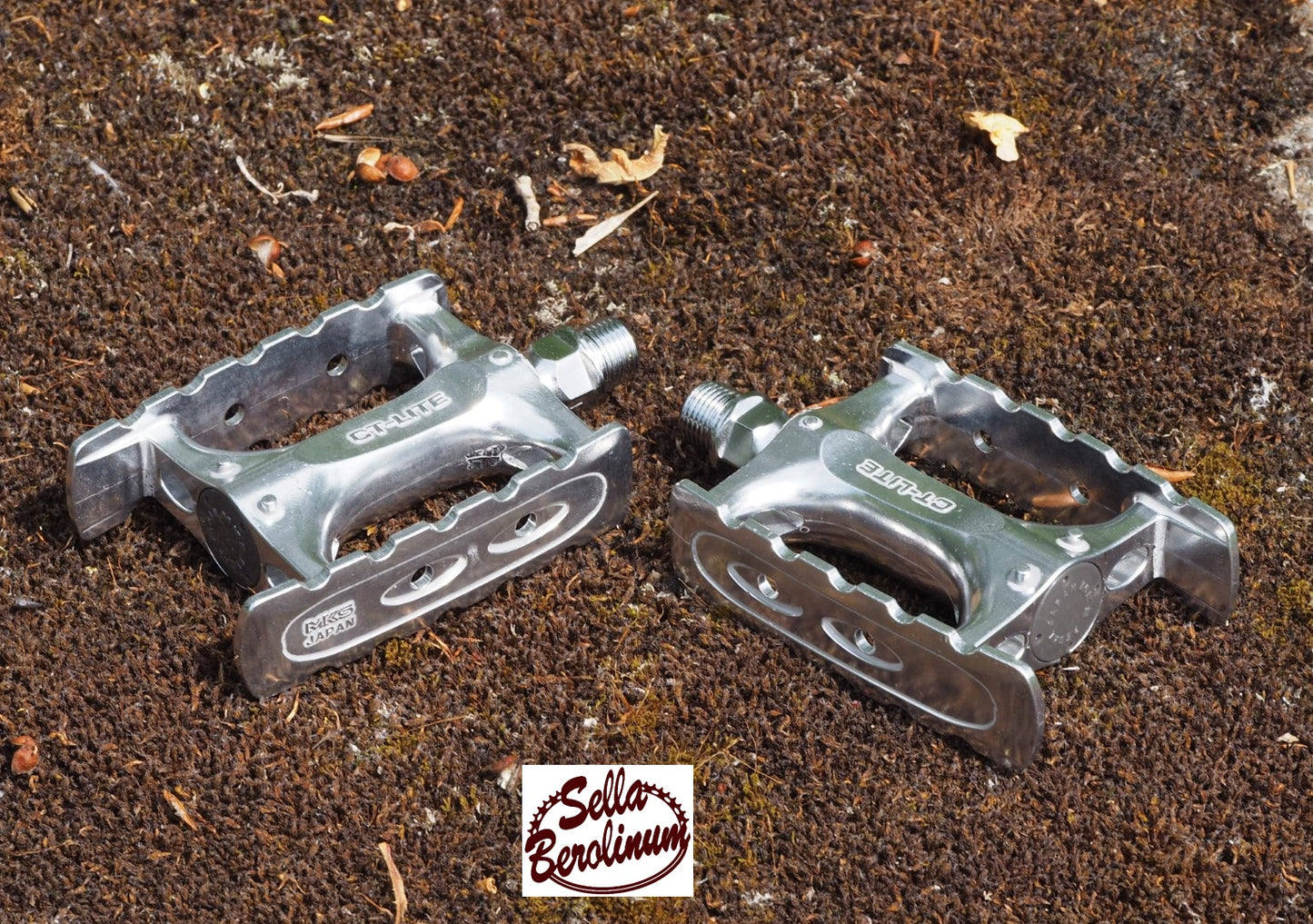 MKS CT Lite Trekking Pedale  9/16"Silber – Made in Japan