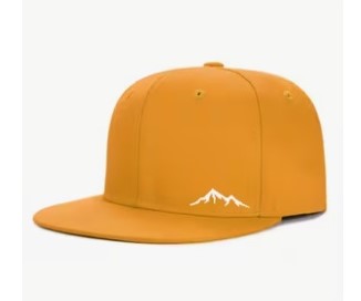Basecap Gelb Uni Größe verstellbar
