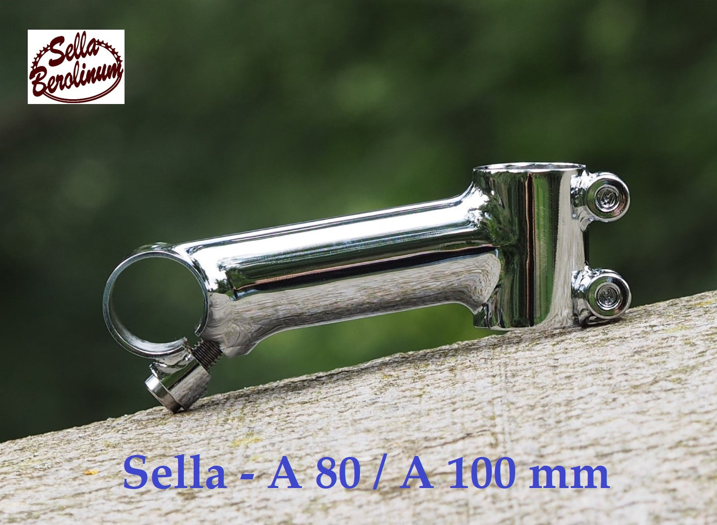 1 1/8" Sellax A - Ahead Vorbau 80 / 100 mm Cr.Mo verchromt