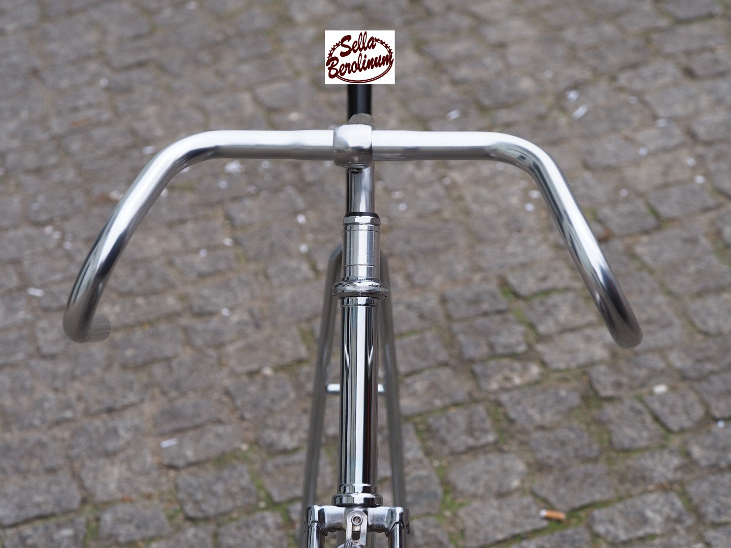 Sellax Fixter OD Lenker pol. 447 mm / 80 mm Reach