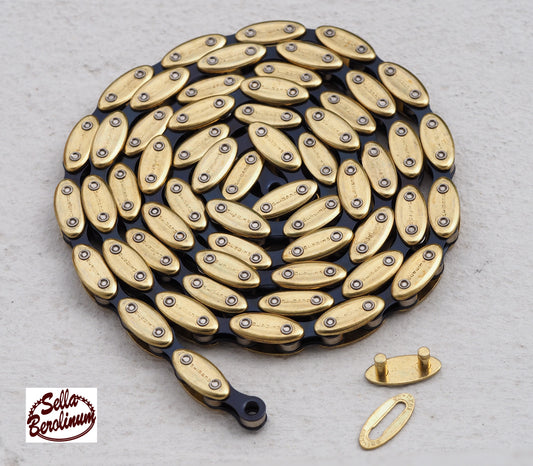 SL Chain NX-01 Cult Kette 1/2"x 1/8" / 114 Glieder / Gold