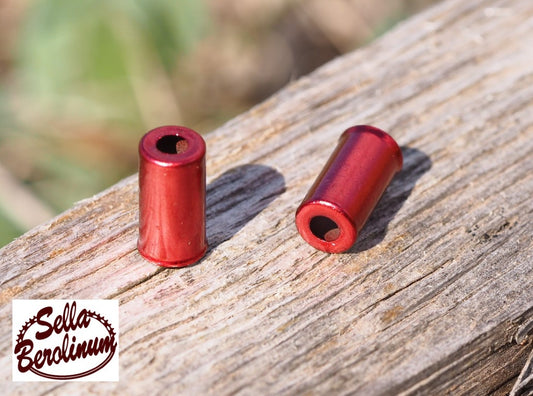 5 mm Endhülse Rot eloxiert