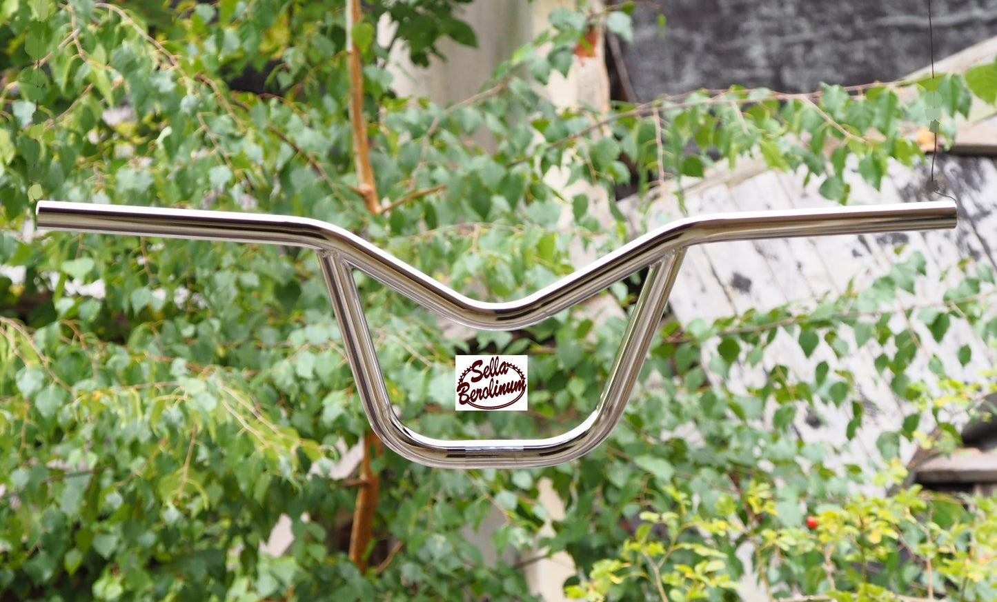 BMX Lenker 302 Stahl verchromt, 8,5" - 700 mm