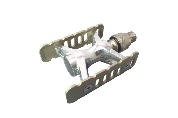 MKS Promenade Ezy abnehmbare Plattformpedale mit Titan Finish
