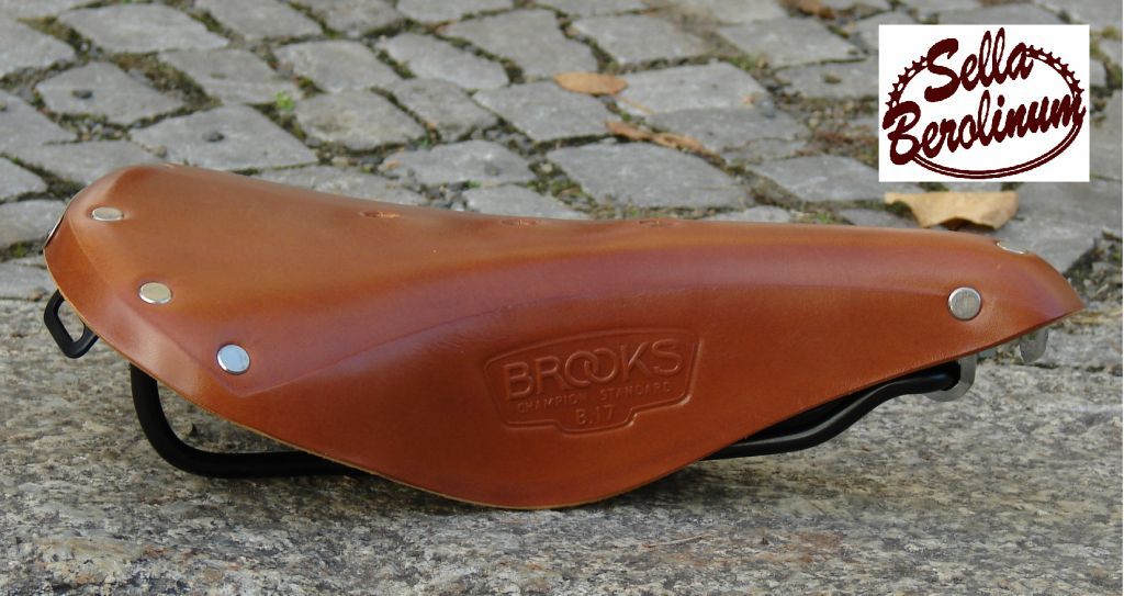 Brooks B17 Special Titanium Ledersattel - Honig
