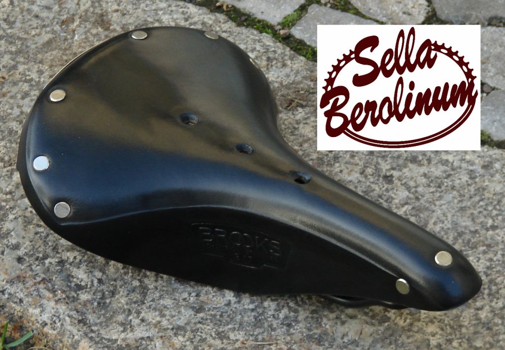 Brooks B17 Special Titanium Ledersattel - Schwarz