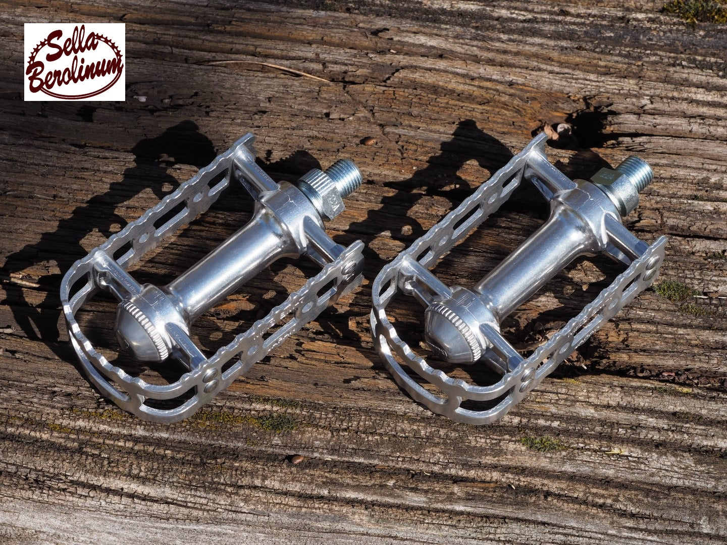 MKS BM-7 BMX / Cruiser Pedals 1/2" Axle Silver, 1 Pair