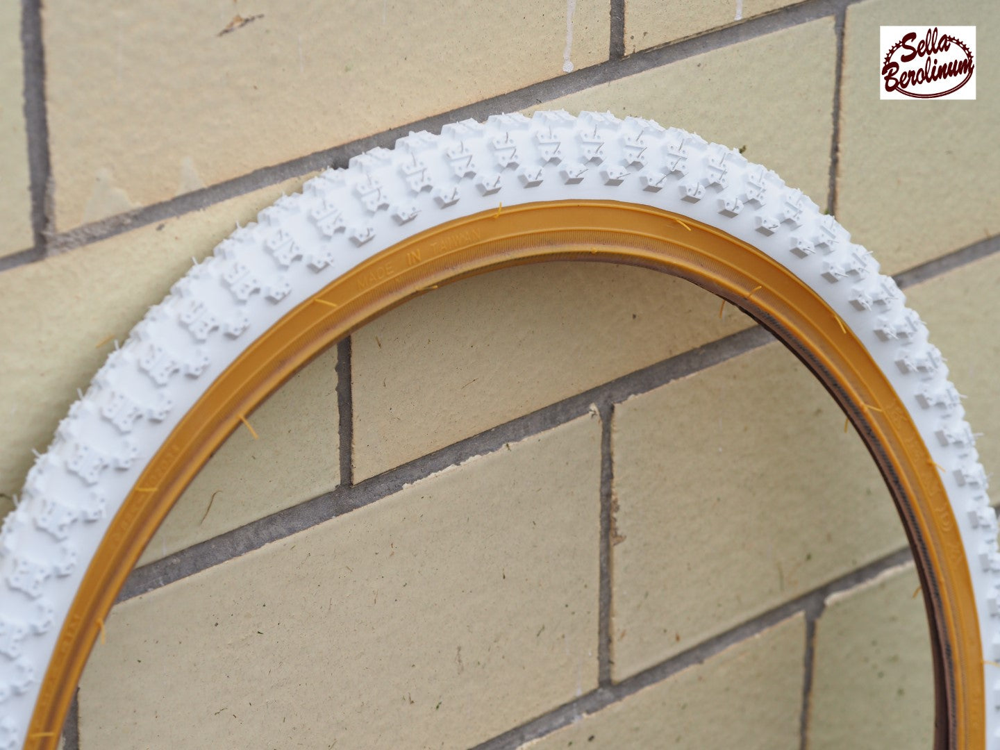 20"x 1,75 Classic BMX Reifen 47 - 406 Weiß / Gumwall
