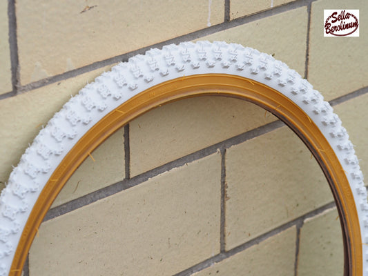 24"x 2,125 Oldschool BMX Reifen 57-507 Weiß / Gumwall
