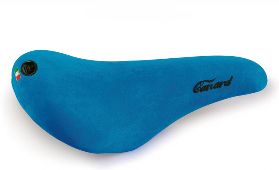 Selle Monte Grappa Canard XC030 Wildledersattel Blau