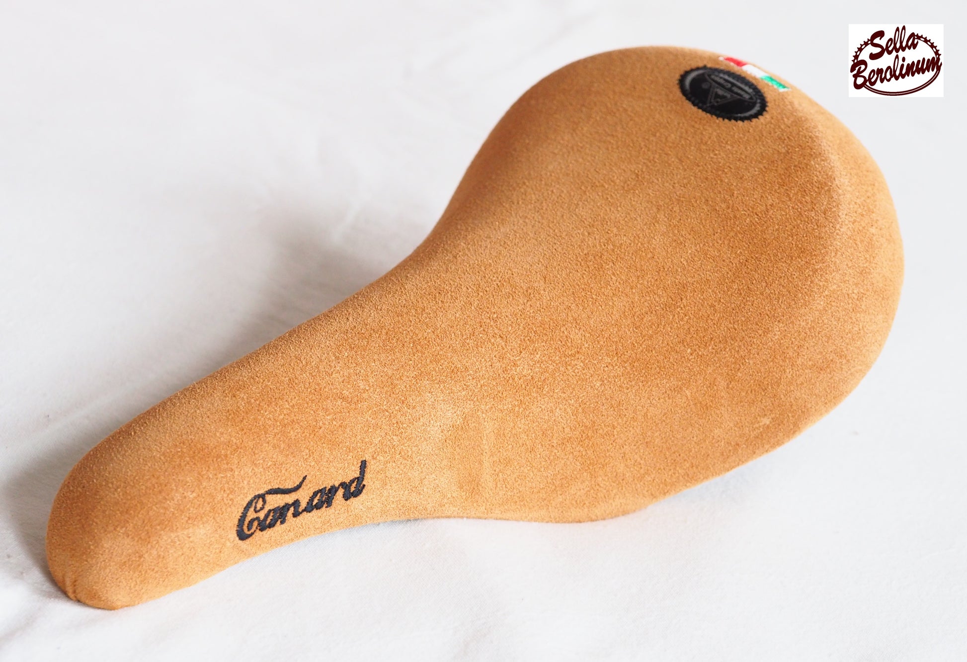 Selle Monte Grappa Canard XC030 Wildledersattel Honigbraun