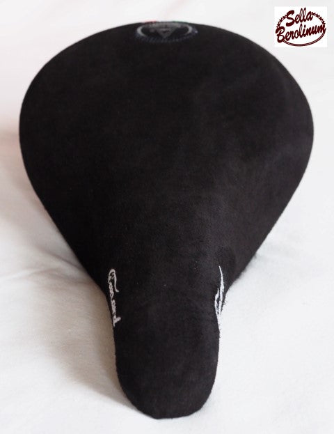 Selle Monte Grappa Canard XC030 Wildledersattel Schwarz