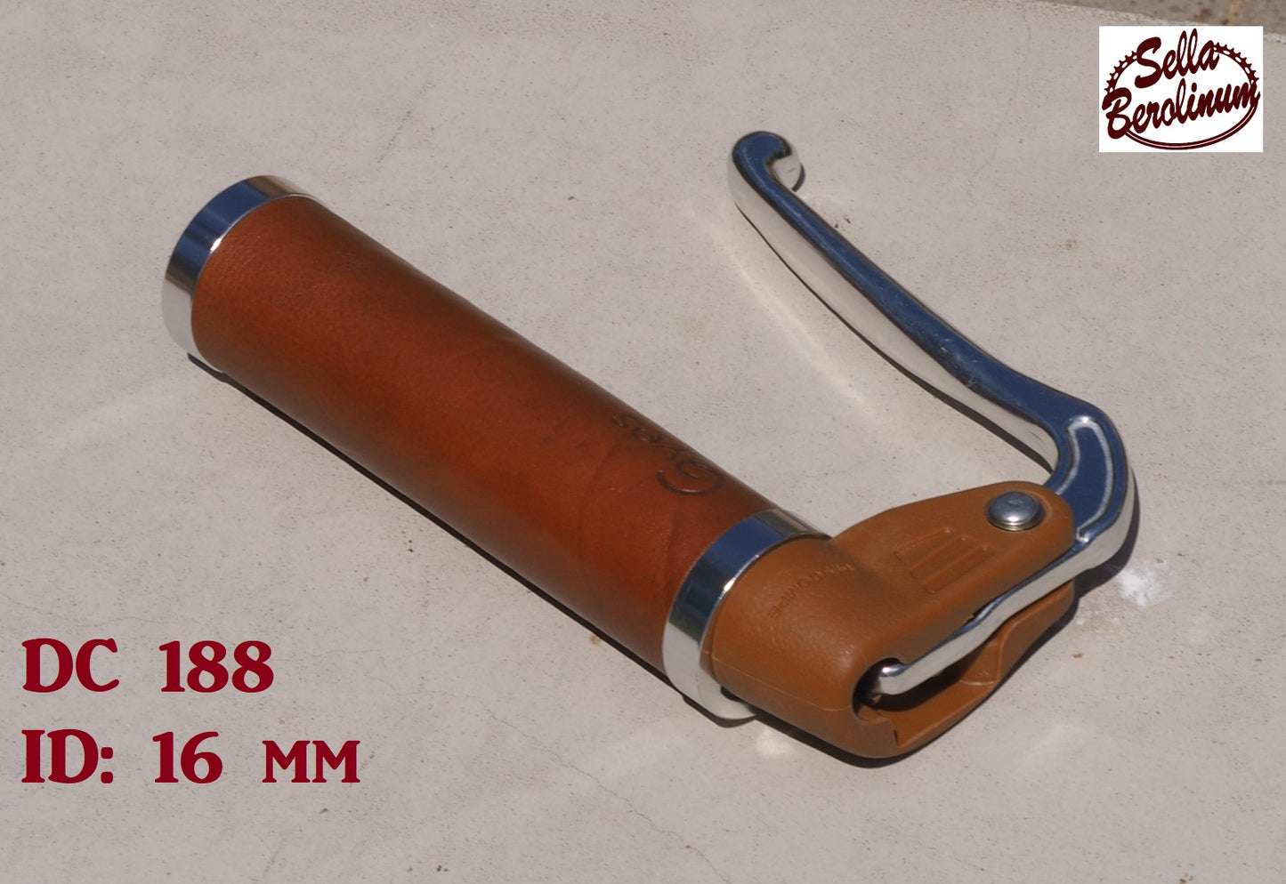 Dia Compe DC-188 Innenbremshebel  Ø 16 mm- Braun / Silber