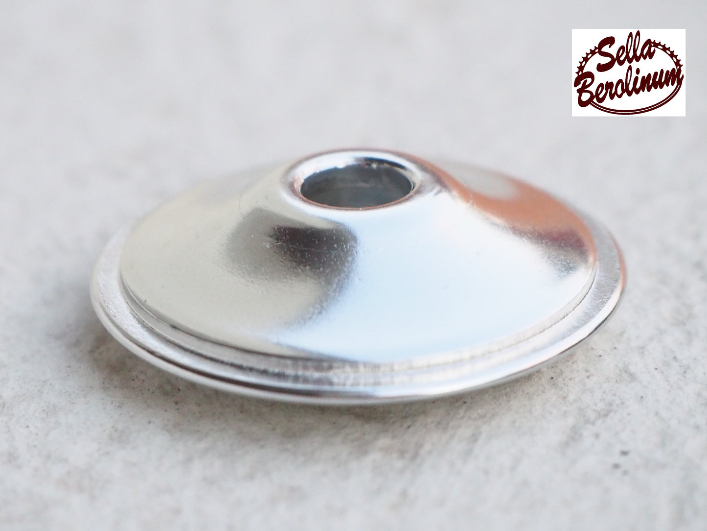 1 1/8" Ahead Kappe Alu Silber glänzend Ø 32 mm