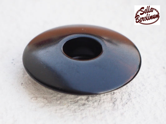 1 1/8" Ahead Kappe Alu Schwarz glänzend Ø 32 mm