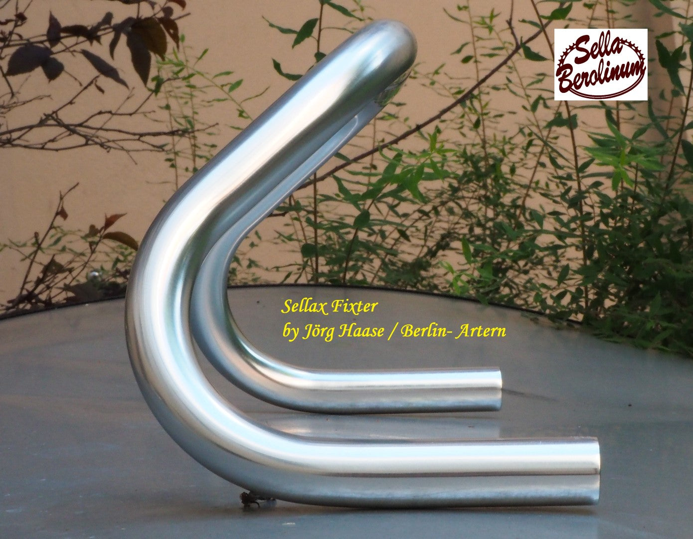 Sellax Fixter OD Lenker pol. 447 mm / 80 mm Reach