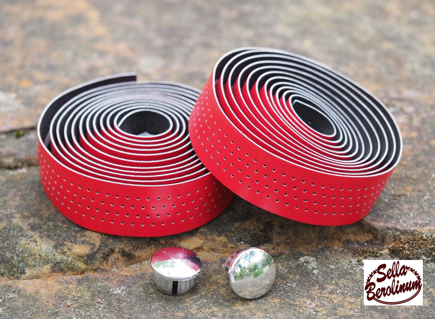 Sellax Soft Grip Lenkerband perforiert – Blau, Lila oder Rot / 2 Rollen